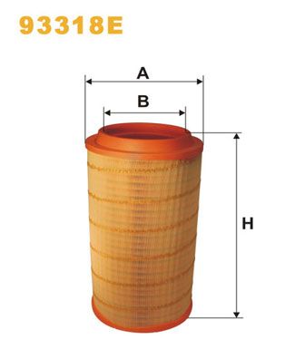 WIX FILTERS Ilmansuodatin 93318E